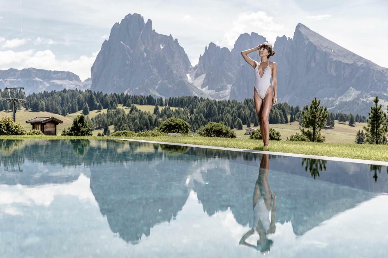 Sporthotel Sonne Alpe Di Siusi Ngoại thất bức ảnh